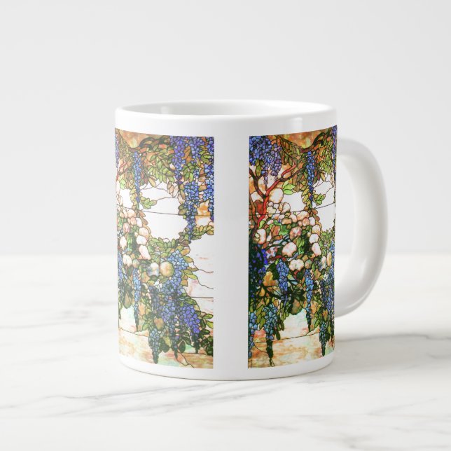 Tasse Géante Musique de verre tendu de Tiffany (Devant droit)