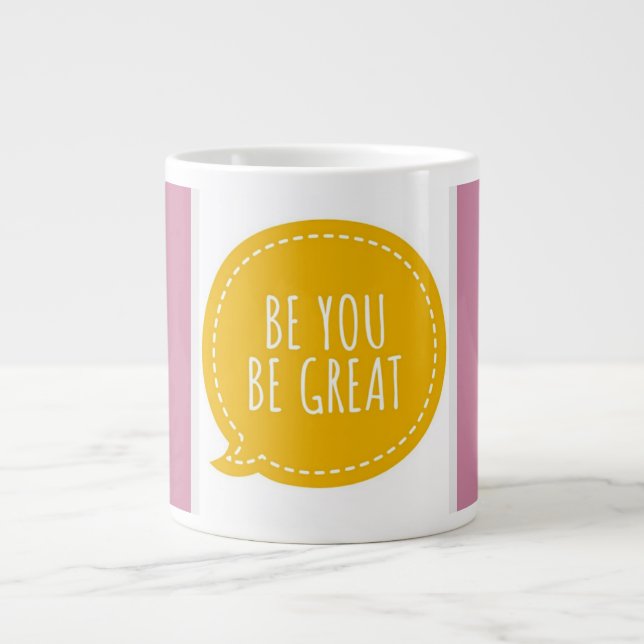 TASSE GÉANTE MUSIQUE INSPIRATIONNELLE (Devant)