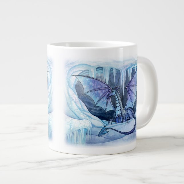 Tasse Géante Musique Jumbo Dragon de glace (Devant droit)
