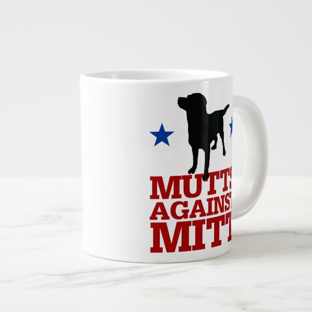 Tasse Géante Muttes contre Mitt (Devant droit)