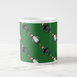 Tasse Géante Noël des pingouins
