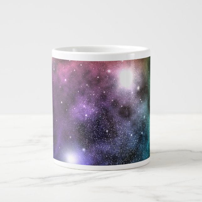 Tasse Géante Nuages spatiaux (Devant)