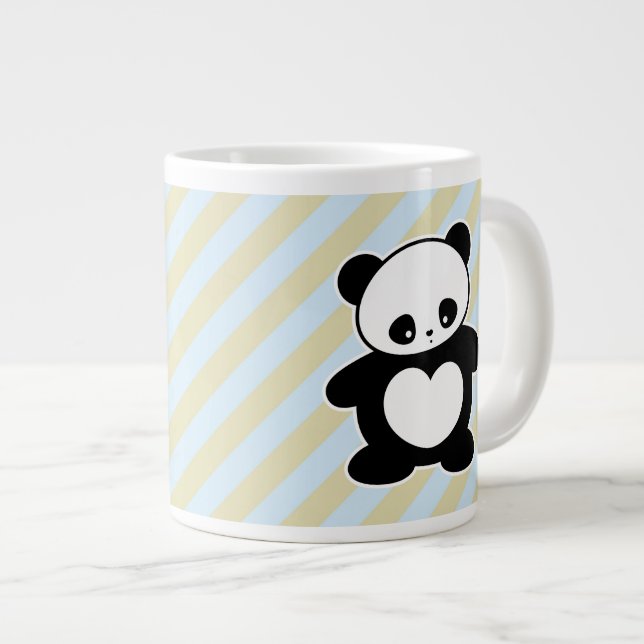 Tasse Géante Panda de Kawaii (Devant droit)