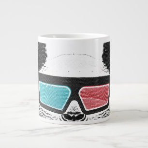 Tasse Géante Panda Vintage 3D