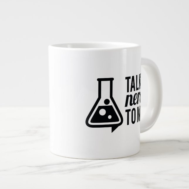 Tasse Géante Parler Nerdy (Devant droit)