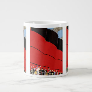 Tasse Géante Passagers d'un bateau de croisière vintage faisant