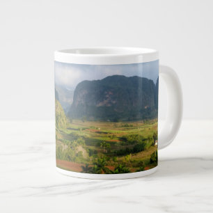 Tasse Géante Paysage panoramique de vallée, Cuba