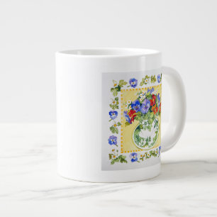 Tasse Géante Pensées - nasturces 2013
