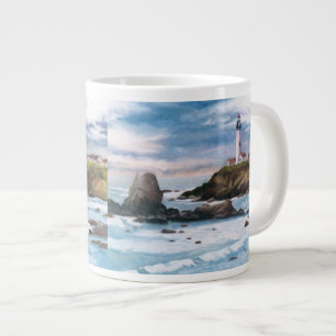 Tasse Géante Phare de point de pigeon