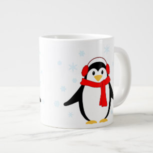 Tasse Géante Pingouin d'hiver
