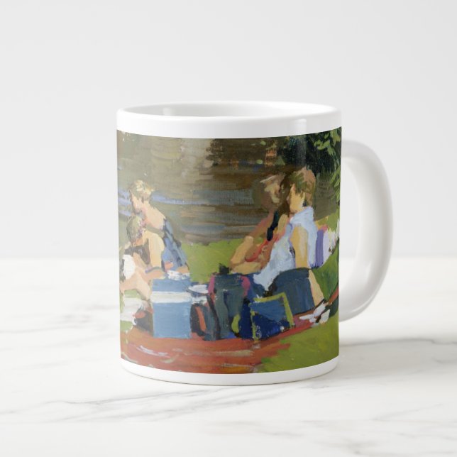 Tasse Géante Pique-nique par la rivière Withypool (Devant droit)