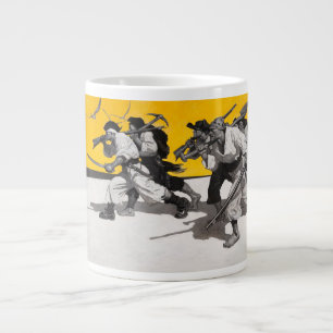 Tasse Géante Pirates recherchant le trésor enterré