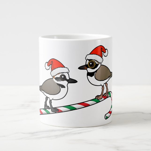 Tasse Géante Plovers père Noël (Devant)