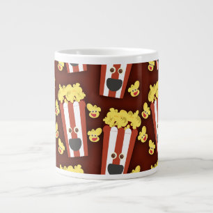 Tasse Géante Popcorn de film amusant et frais Motif illustré