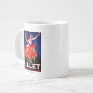 Tasse Géante Poster Vintage Kina Lillet Europe