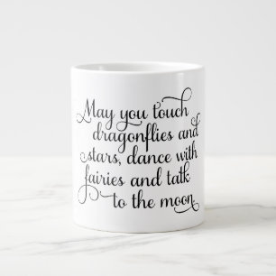 Tasse Géante Pouvez vous danser avec la bénédiction irlandaise