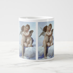 Tasse Géante Premier Baiser par Bouguereau, Anges victoriens d'