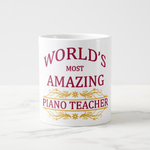 Tasse Géante Professeur de piano