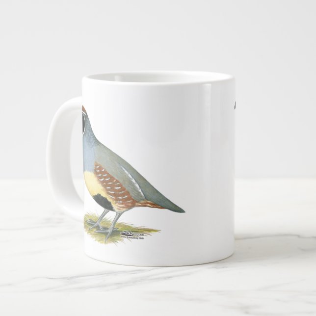 Tasse Géante Queue du désert de Gambel (Devant gauche)