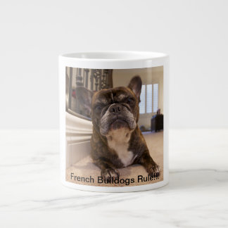 Tasse Géante Règle de bouledogues français