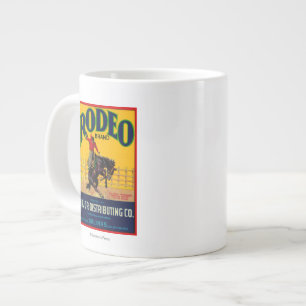 Tasse Géante Rodéo LabelSalinas végétal, CA