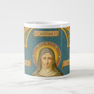 Tasse Géante Saint Clare d'Assise & Scrolls des Vows (SAU 027) 