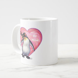 Tasse Géante Saint-Valentin Penguin
