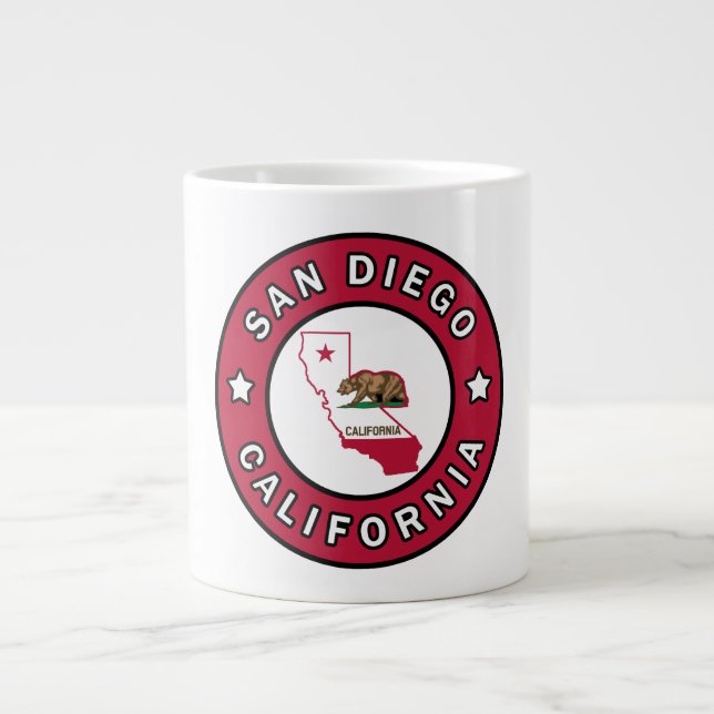 Tasse Géante San Diego Californie (Devant)