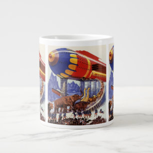 Tasse Géante Science-fiction vintage Animaux sauvages de l'Arch