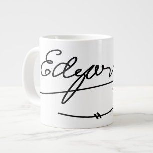 Tasse Géante Signature Edgar Allen Poe