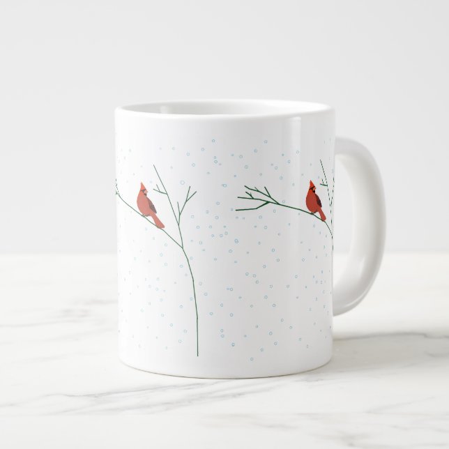 Tasse Géante Soirée cardinale Cool (Devant droit)