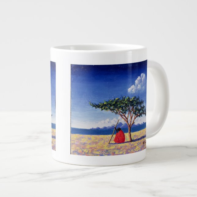 Tasse Géante Sous l'arbre 1991 d'acacia (Devant droit)