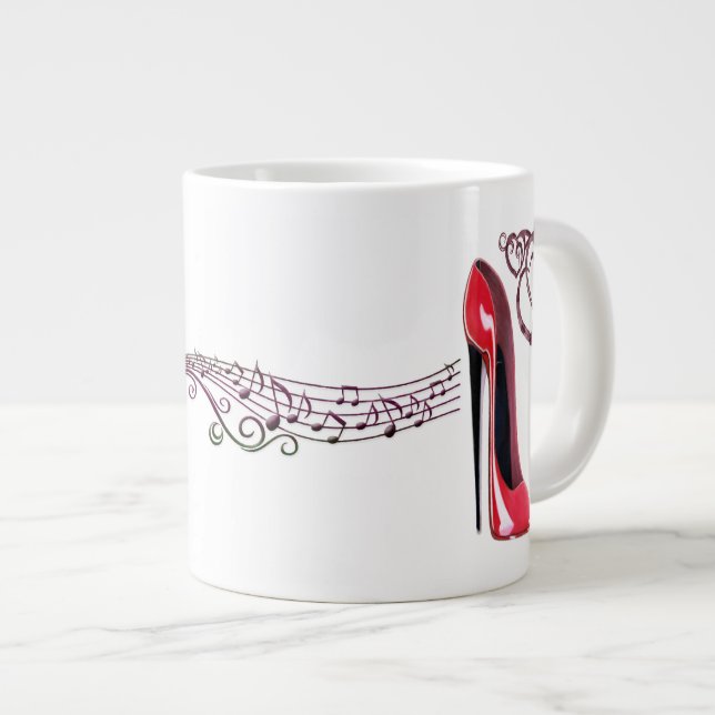 Tasse Géante Spécialité de la roulette et du papillon (Devant droit)
