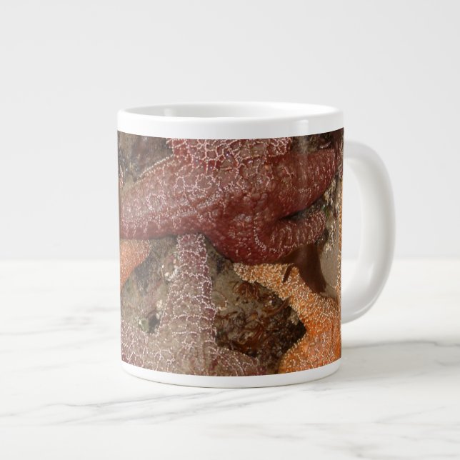 Tasse Géante Starfish/Sea Stars à Cannon Beach, OU, Photo 4 (Devant droit)