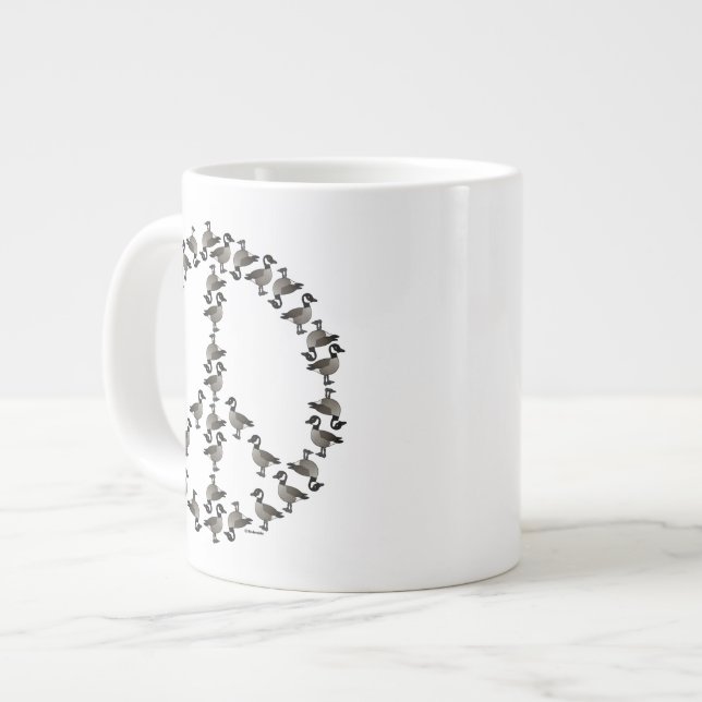Tasse Géante Symbole des oies (Devant gauche)