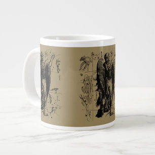 Tasse Géante Symbole Virgo Constellation Hevelius 1690