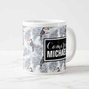 Tasse Géante Toucan gris  Ajouter votre nom