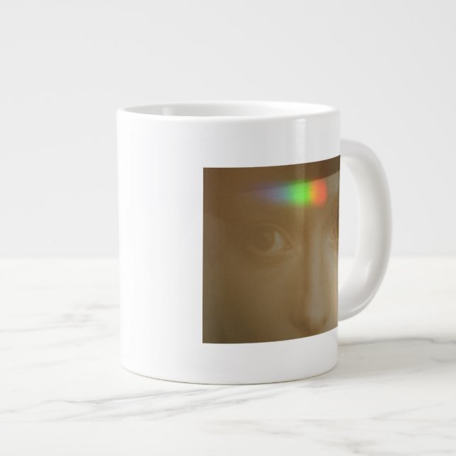 Tasse Géante Touché par la photographie de la lumière 2013 (Devant droit)