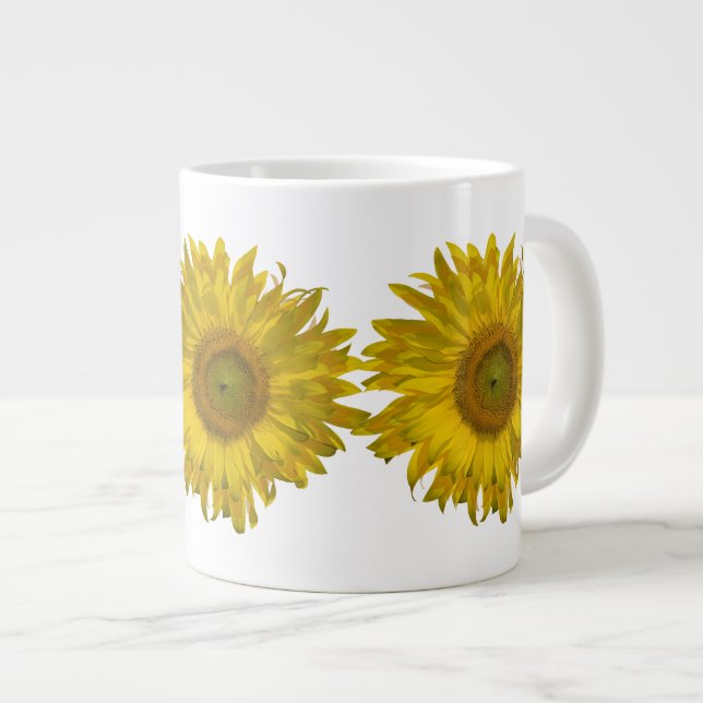 Tasse Géante Tournesol jaune (Devant droit)