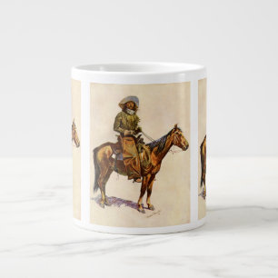 Tasse Géante Un cow-boy d'Arizona par Remington, Western vintag