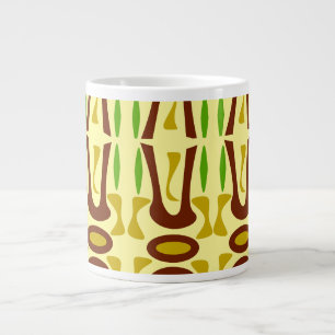 Tasse Géante Un Motif primitif de la jungle