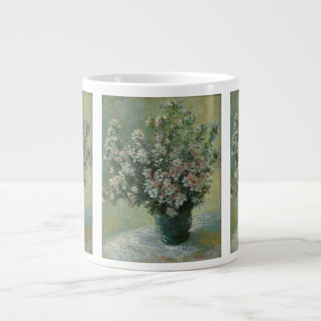 Tasse Géante Vase des fleurs de Claude Monet (Devant)
