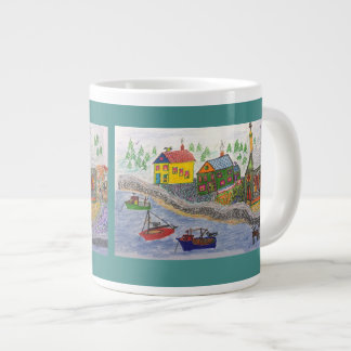 Tasse Géante Village de pêcheurs du Nord