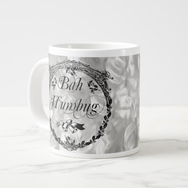 Tasse Géante Vintage Bah Humbug (Devant gauche)