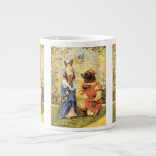Tasse Géante Vintage Conte de Fée, La Belle et la Bête
