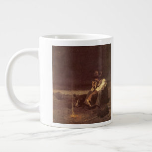 Tasse Géante Vintage Western Cowboys, Plains Herder par NC Wyet