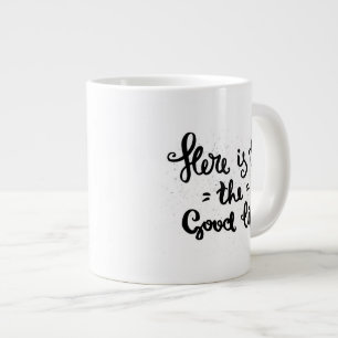 Tasse Géante Voici La Bonne Vie