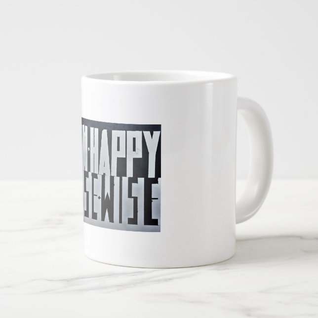 Tasse Géante WinHappyLoseWise (Devant droit)