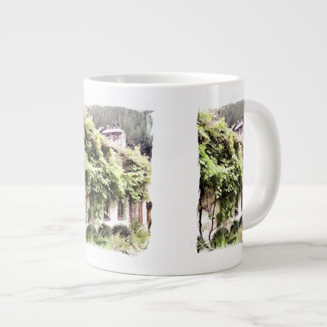 TASSE GÉANTE WISTERIA COTTAGE (Devant droit)
