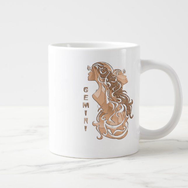 Tasse Géante Zodiaque de Gémeaux (Droite)